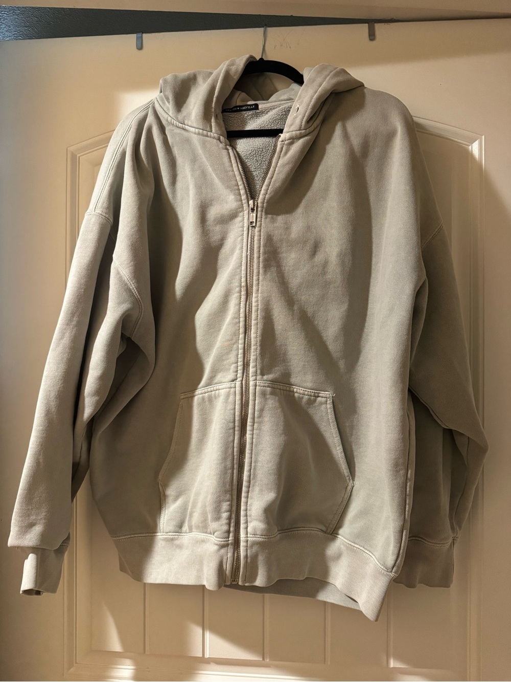 Brandy Melville Light Green Heavyweight Hoodie